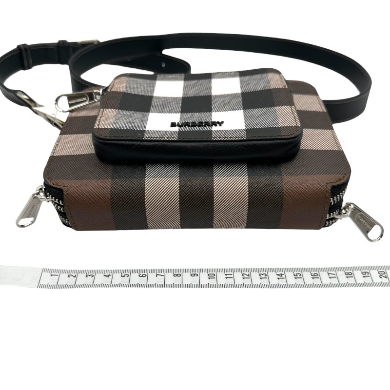 【美收精品】BURBERRY 格紋肩背包 C-18【隔月月中將轉賣至日本 上架期限30天】-12