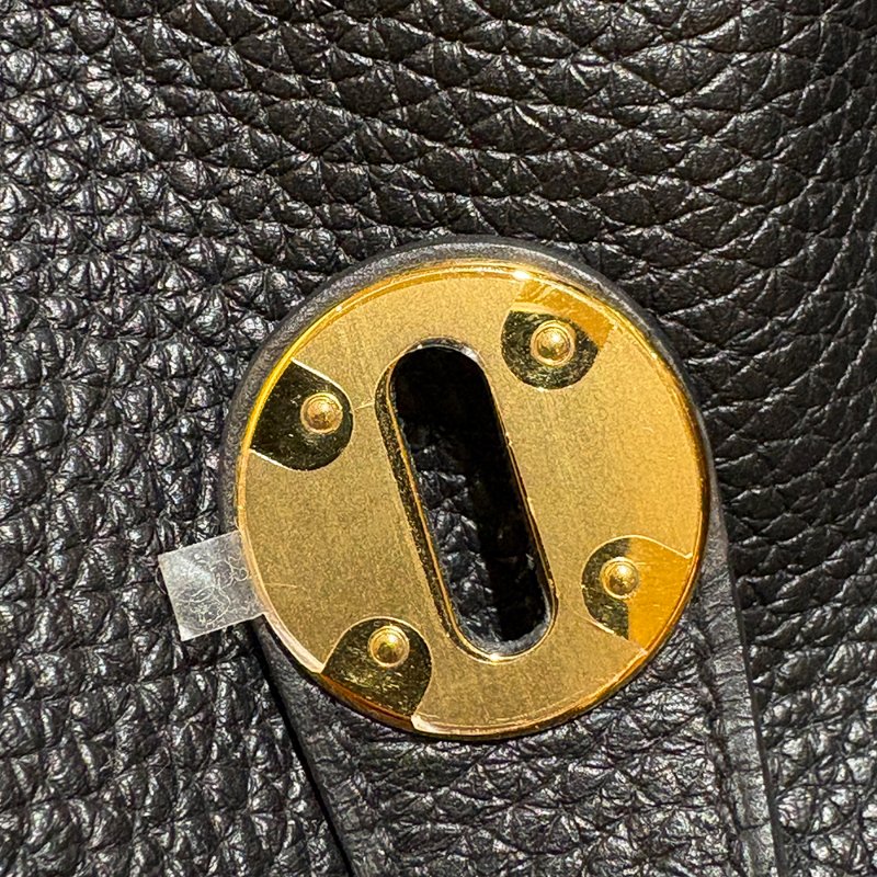 【現貨｜快速出貨】Hermès 愛馬仕 Lindy 26｜黑色金釦｜U刻 2022 年｜Taurillon Clemence 小牛皮-12