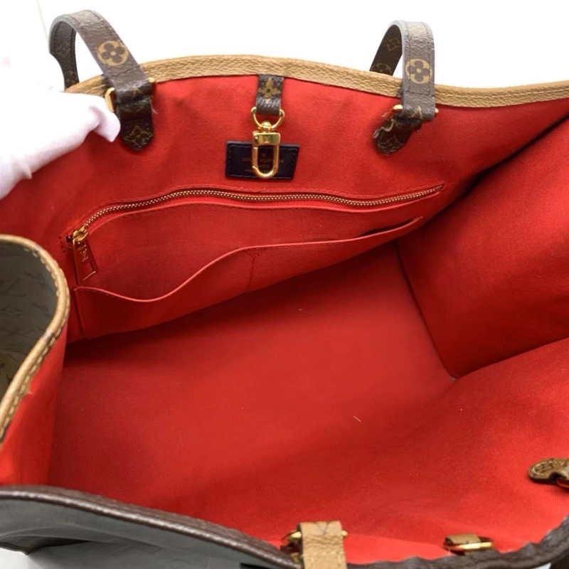 LV路易威登 Onthego Monogram GM 手提包 購物袋 手提包-6