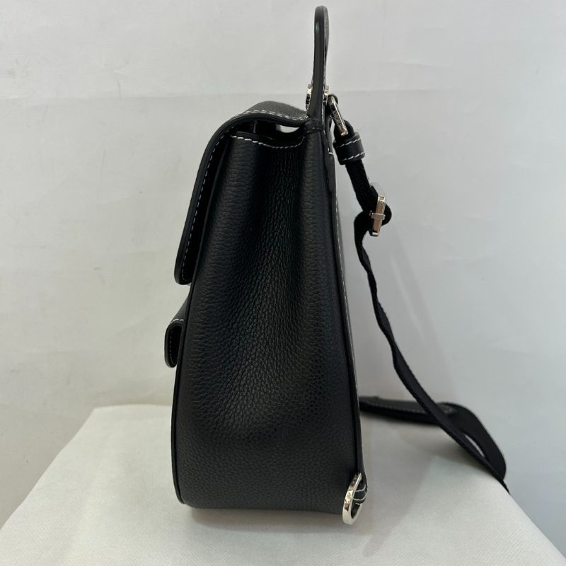 DIOR黑牛皮Gallop胸側包-1