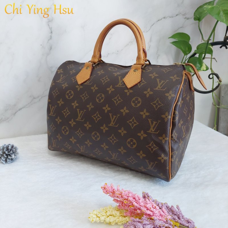 LV SPEEDY 30  M41526   🎀現品實拍🎀 波士頓包~二手品-15