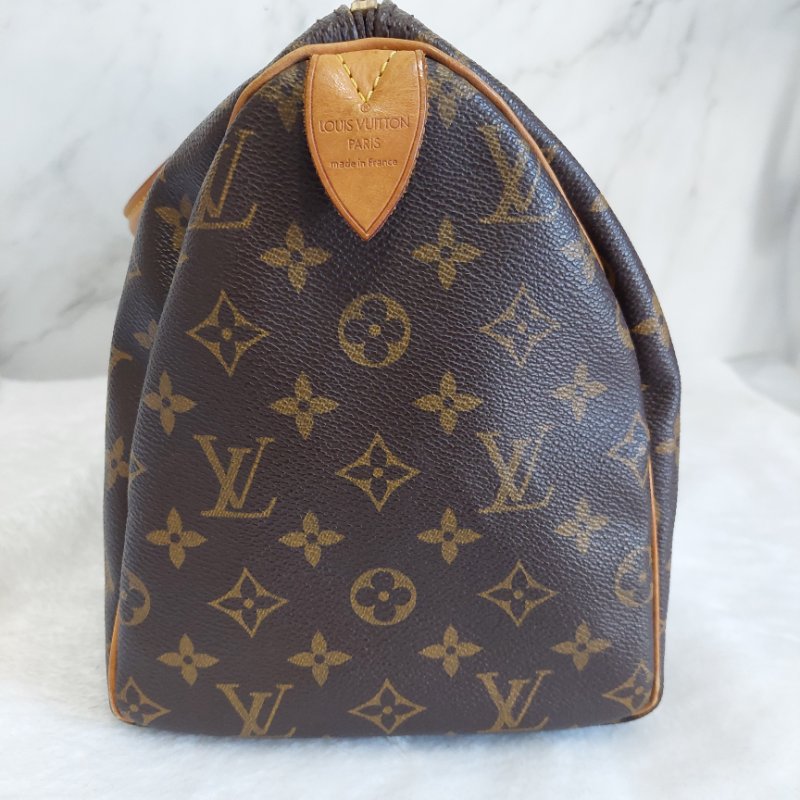 LV SPEEDY 30  M41526   🎀現品實拍🎀 波士頓包~二手品-32
