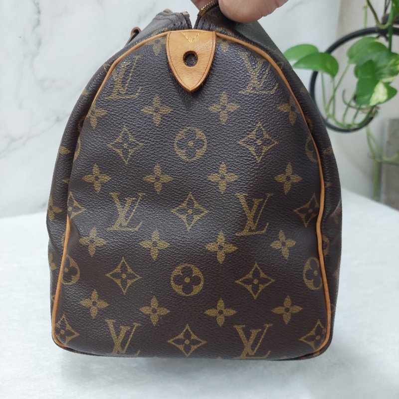 LV SPEEDY 30  M41526   🎀現品實拍🎀 波士頓包~二手品-33