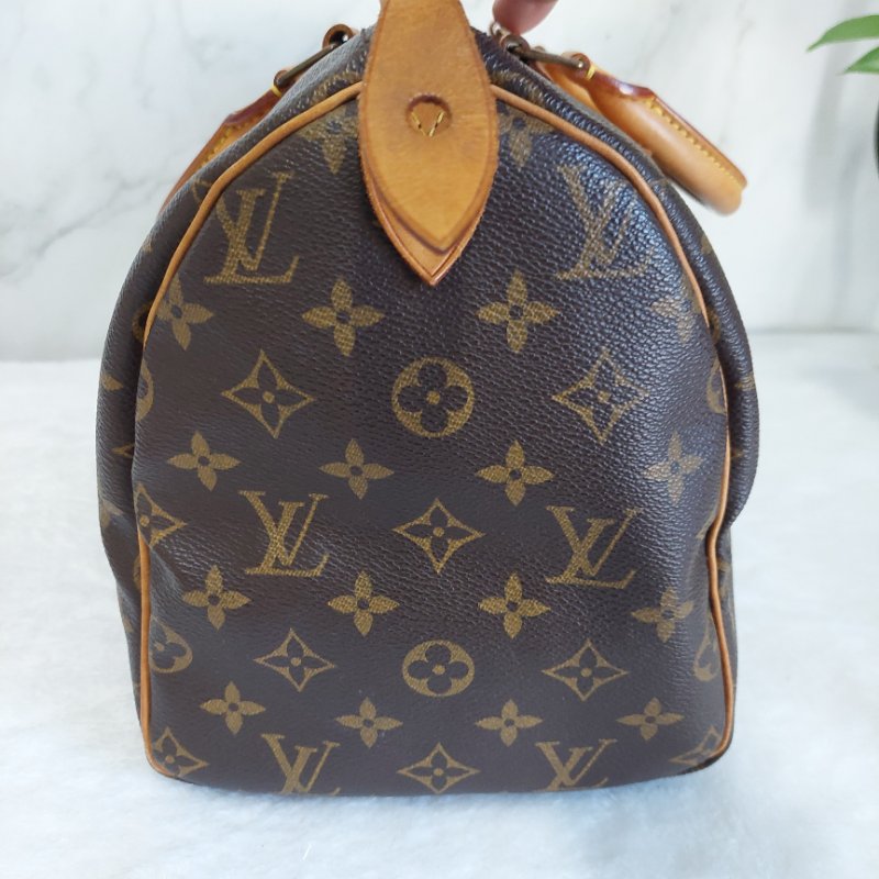 LV SPEEDY 30  M41526   🎀現品實拍🎀 波士頓包~二手品-34