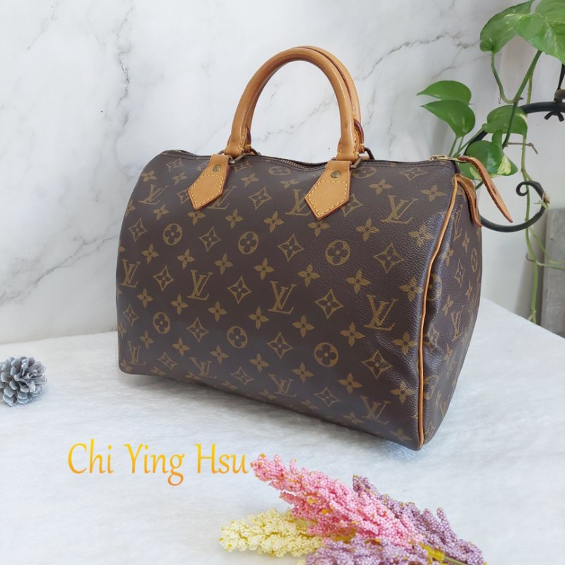 LV SPEEDY 30  M41526   🎀現品實拍🎀 波士頓包~二手品-66