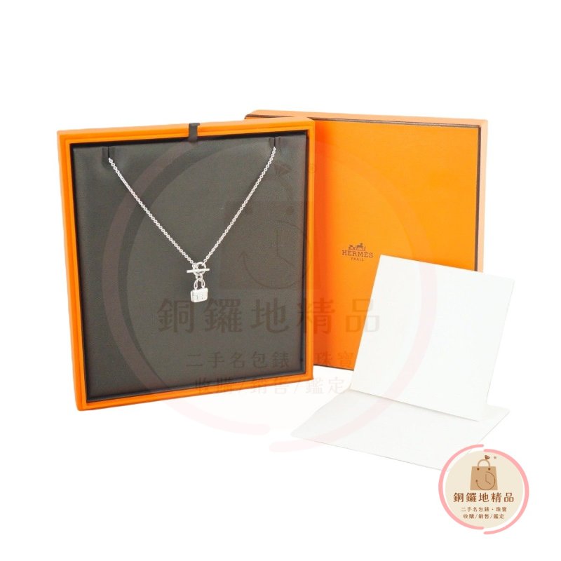 HERMES 愛馬仕 康康銀925項鍊-3