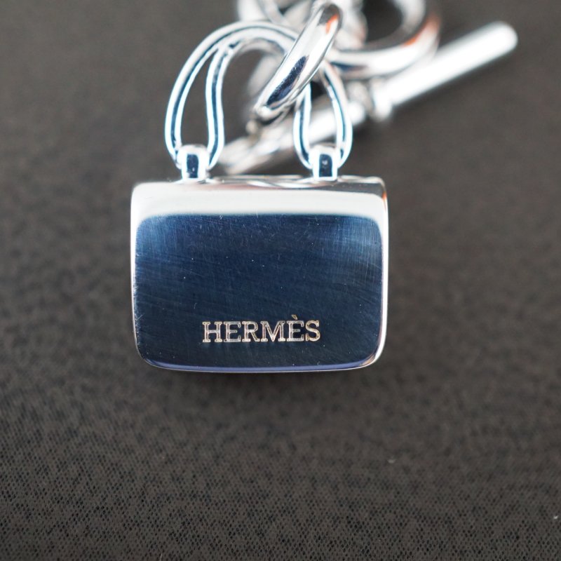 HERMES 愛馬仕 康康銀925項鍊-6