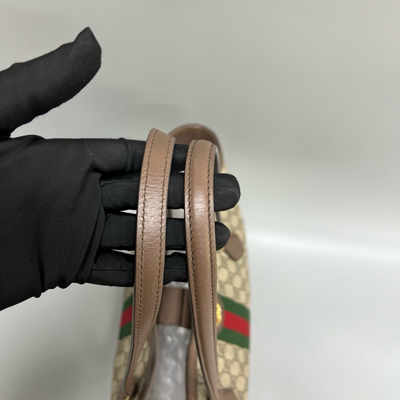 Gucci Ophidia系列老花中號托特包 購物袋-6