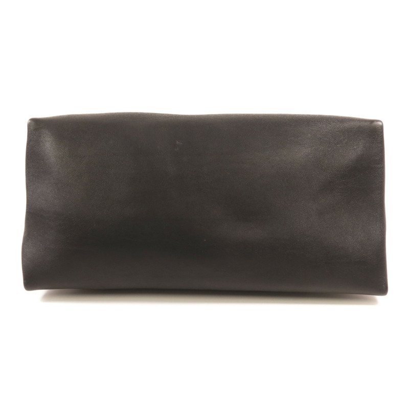 CELINE 牛皮皮革Hand Bag銀扣手挽袋-3