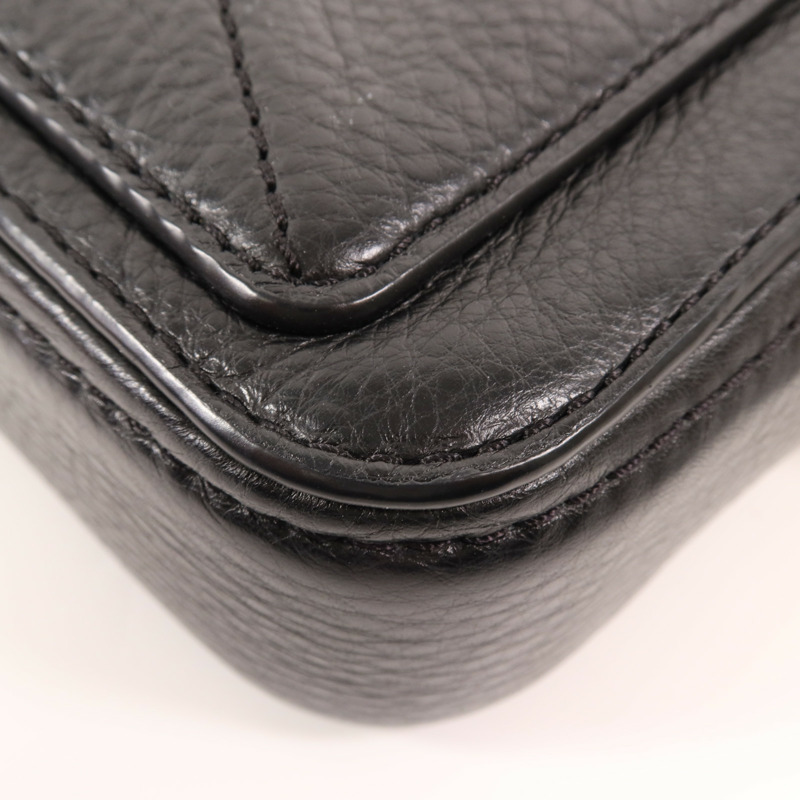 MARC JACOBS 牛皮皮革Shoulder Bag金扣肩背袋-7