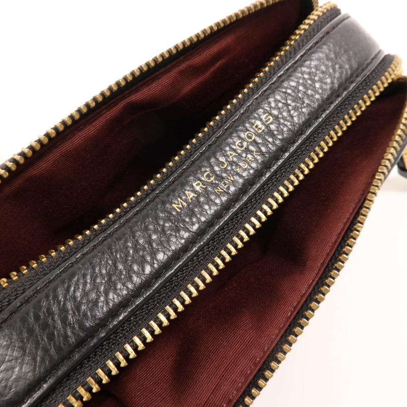 MARC JACOBS 牛皮皮革Shoulder Bag金扣肩背袋-9