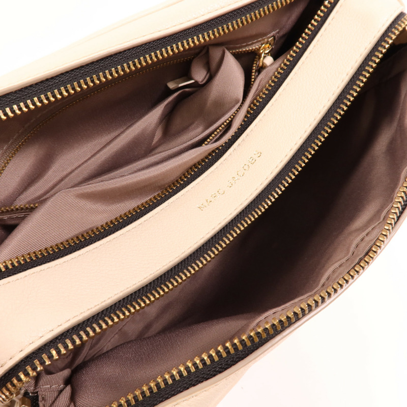 MARC JACOBS 牛皮皮革Shoulder Bag金扣肩背袋-9