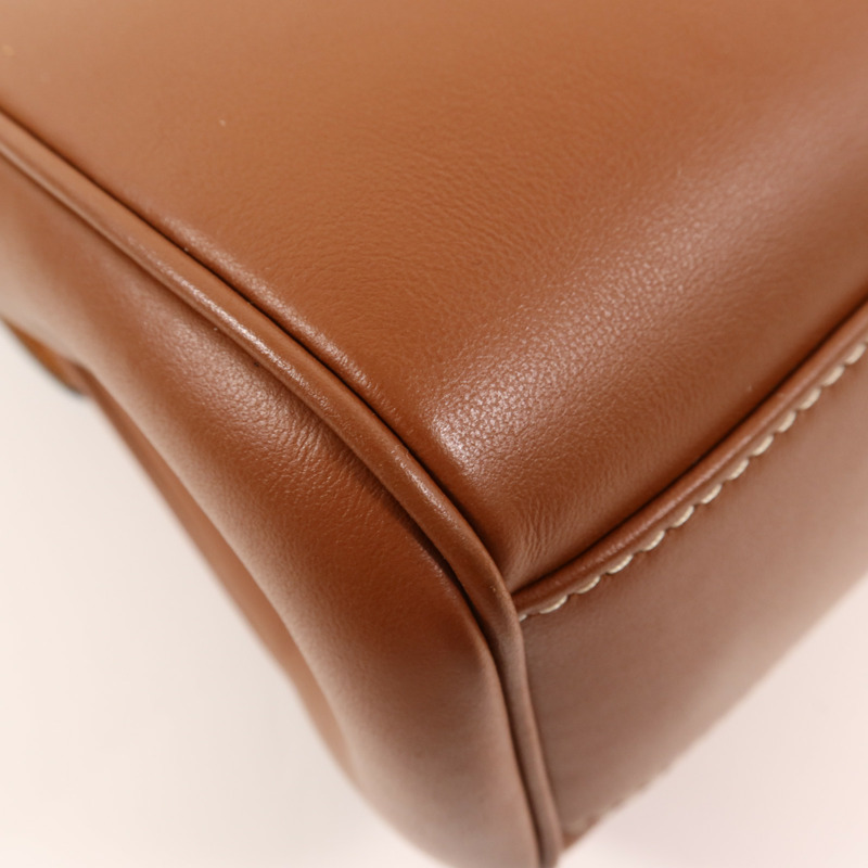 CELINE 牛皮皮革Teen Soft 16金扣肩背袋-8