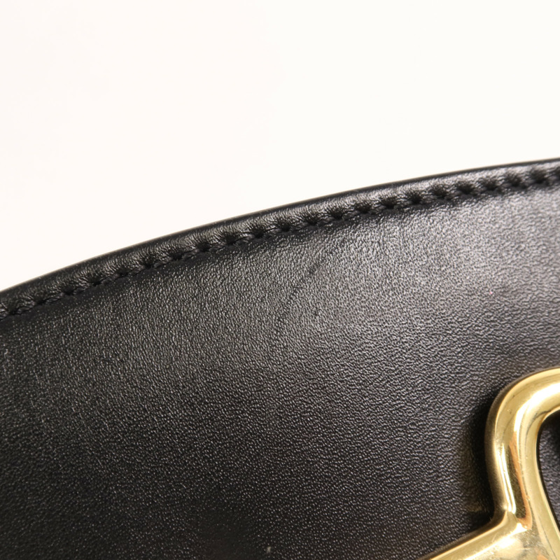 CELINE 牛皮皮革Bucket Bag金扣肩背袋-13