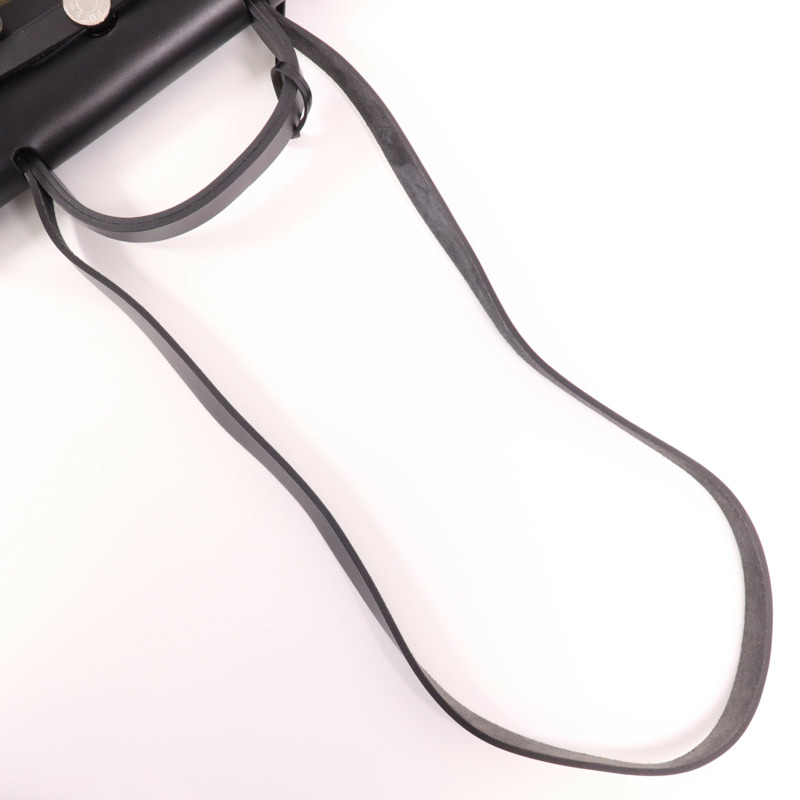 HERMES 塗層帆布Herbag PM銀扣手挽肩背兩用袋Lichen/Noir-4