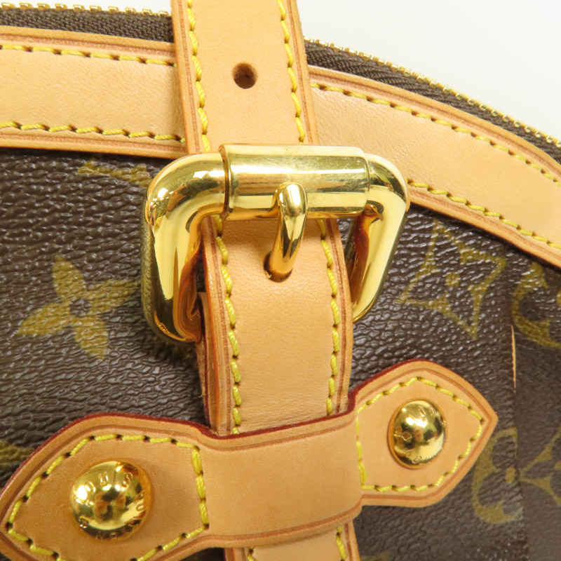 LOUIS VUITTON Monogram Tivoli GM金扣肩背袋-8