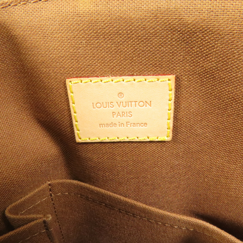 LOUIS VUITTON Monogram Tivoli GM金扣肩背袋-9