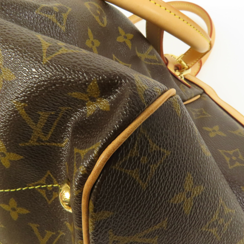 LOUIS VUITTON Monogram Tivoli GM金扣肩背袋-13