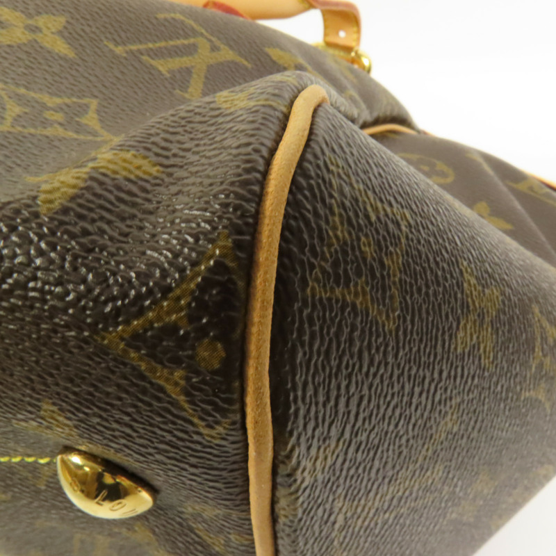 LOUIS VUITTON Monogram Tivoli GM金扣肩背袋-15