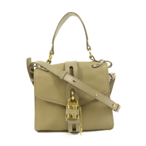 Chloe 牛皮皮革Aby Day Bag手挽肩背兩用袋