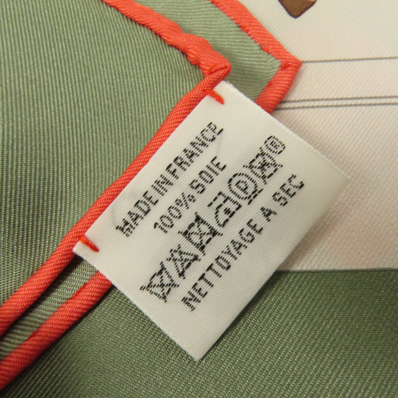 HERMES 絲質Scarf 90X90絲巾-9