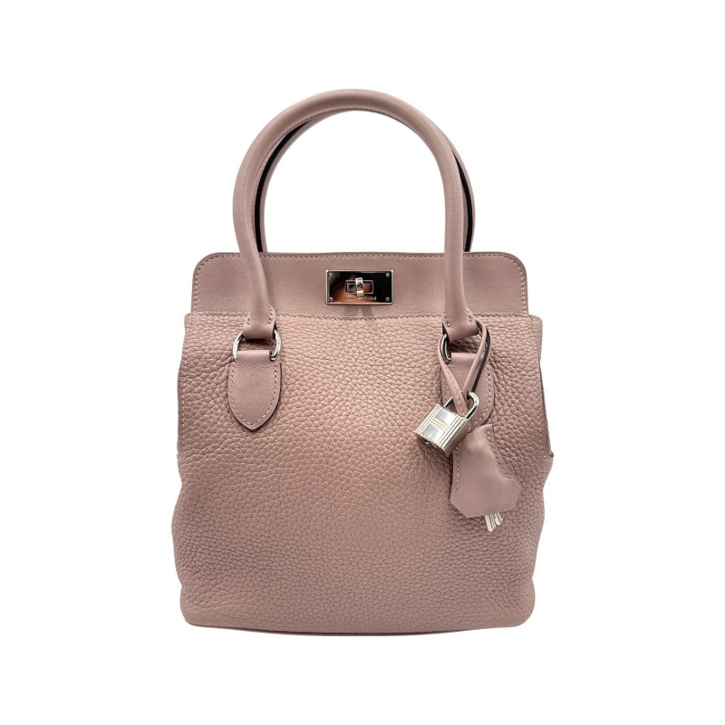 HERMES愛馬仕荔枝皮Toolbox牛奶盒子20-0