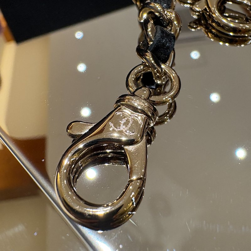 【現貨｜快速出貨】Chanel 25C 19 手把盒子包｜黑色魚子醬牛皮｜經典菱格金鍊斜背包｜-16