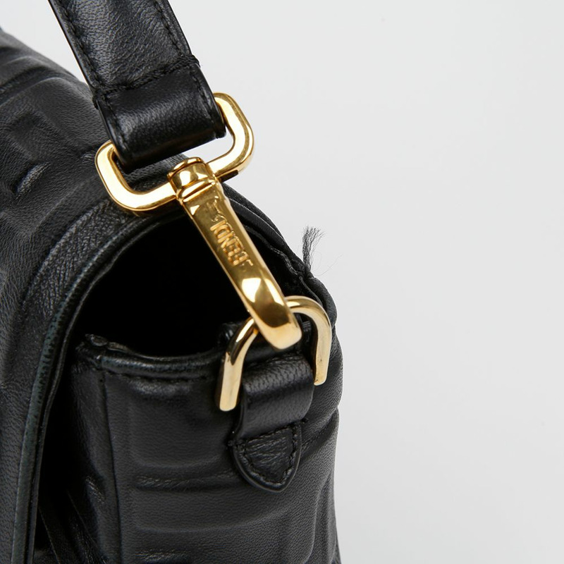 FENDI 8BR600 法國棍中單肩斜背包-8