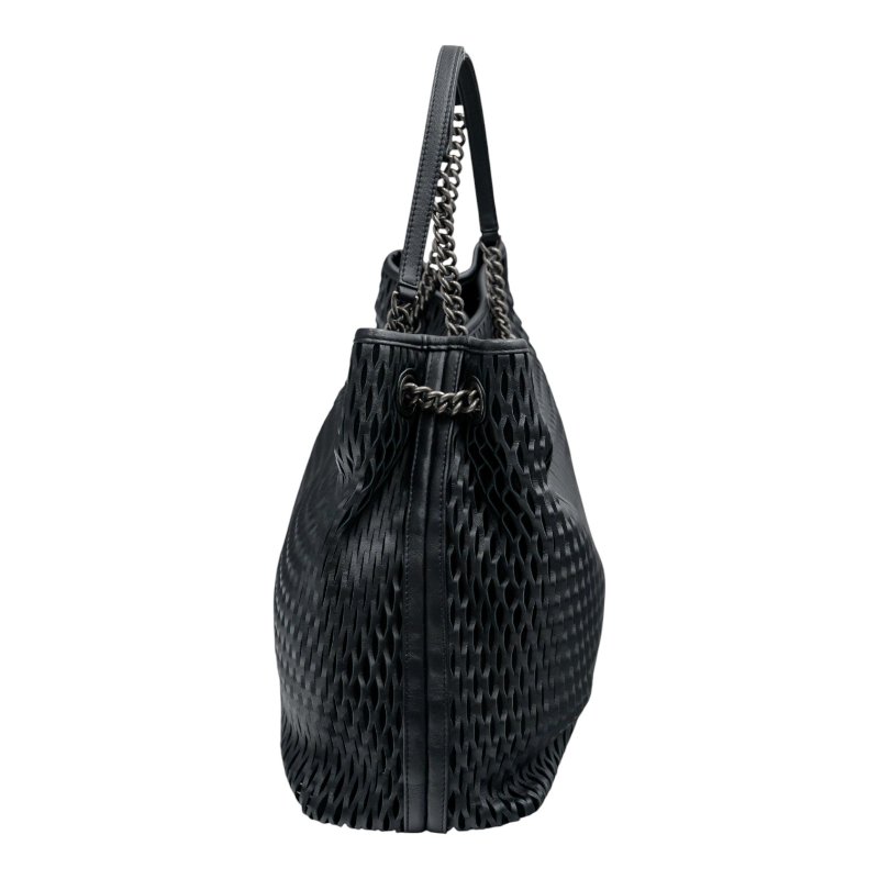 CHANEL香奈兒鏤空皮革鏈條托特包-1