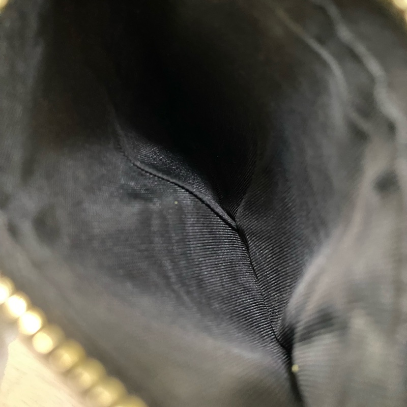 YSL 魚子醬對開短夾 黑金-20