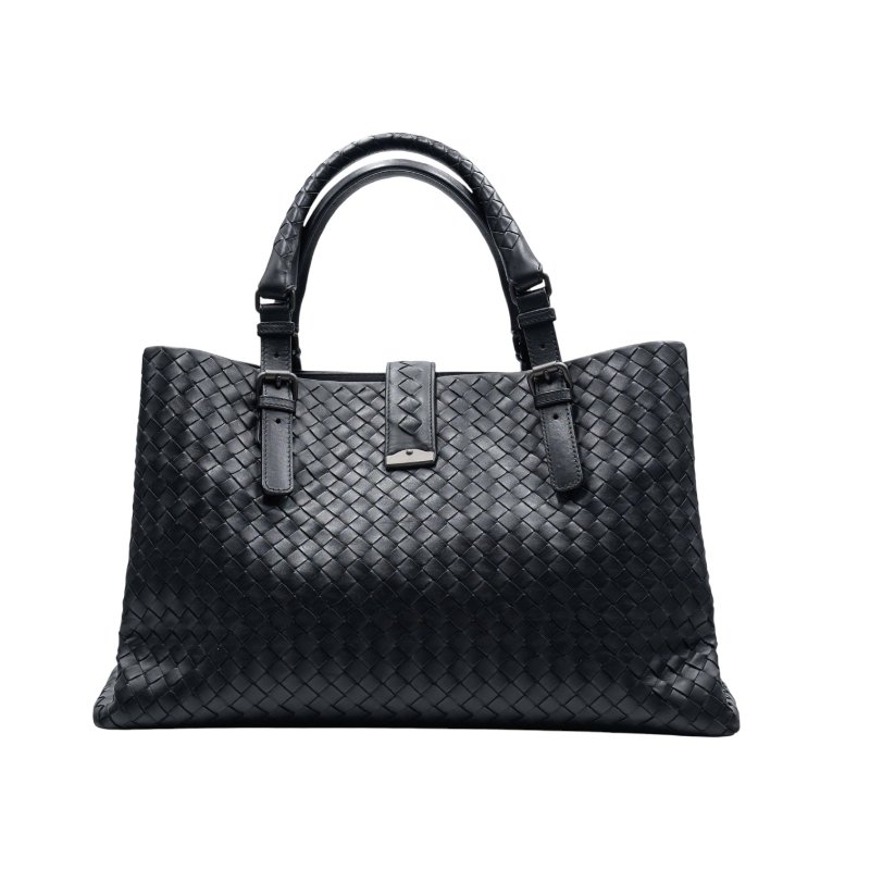 BOTTEGA VENETA BV羅馬編織皮革手提包通勤包-2