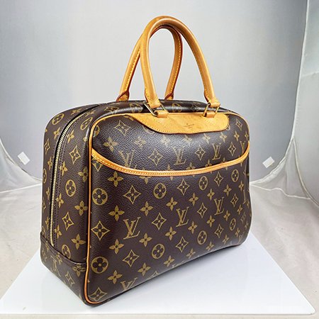 ＊奢華大道國際精品＊【L3295】LV原花原花DEAUVILLE大珍手提包 M47270-1