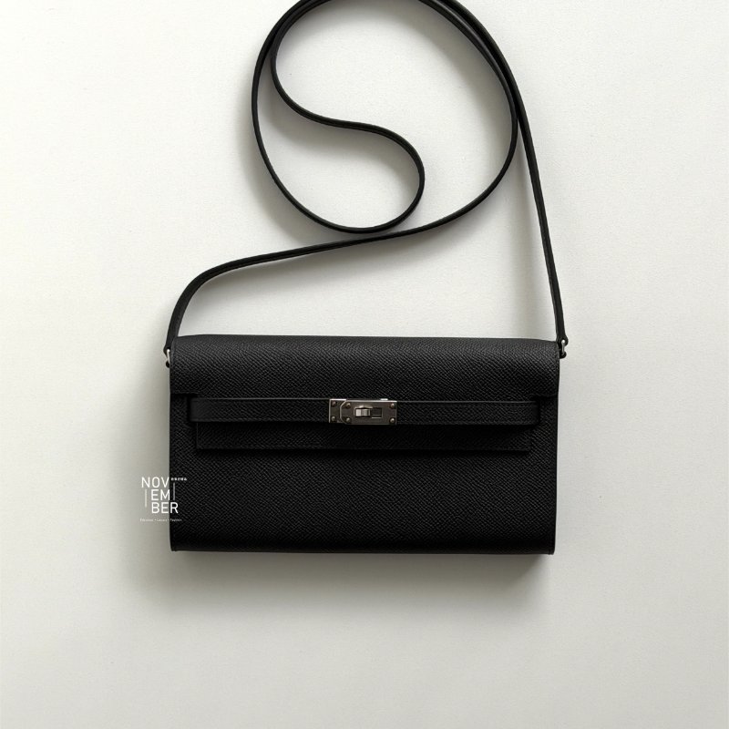 閒置新✨ 有購證🙌🏻 Hermès 愛馬仕 Kelly To Go 黑色銀釦-1