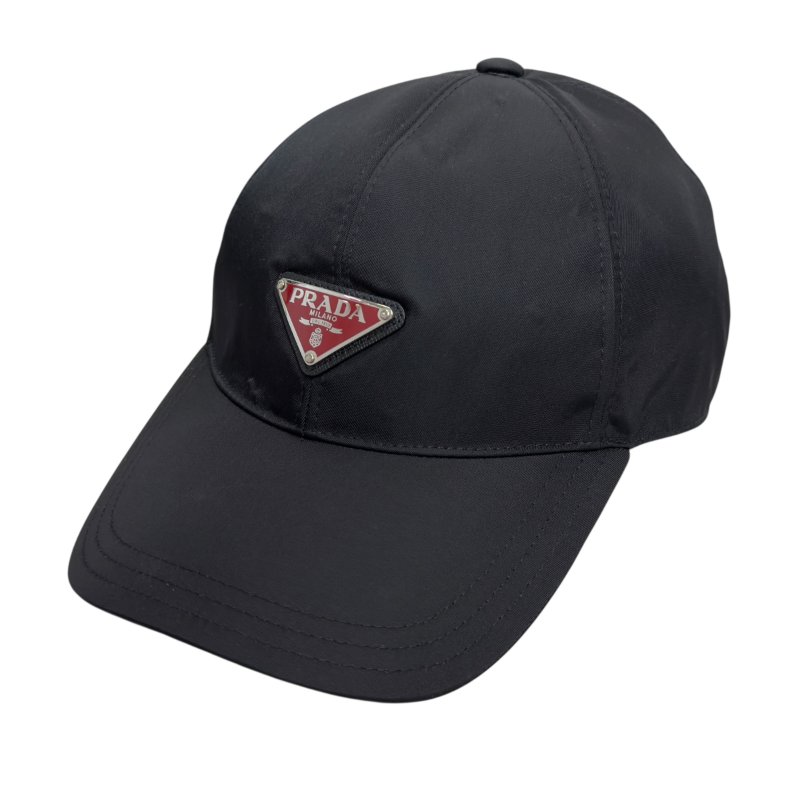 PRADA 三角嘜 棒球帽 cap帽-0