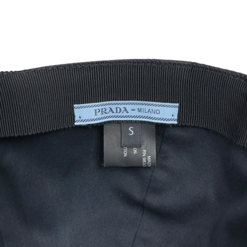 PRADA 三角嘜 棒球帽 cap帽-11