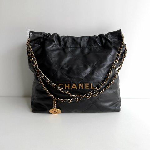 99新🆕 Chanel 香奈兒 22 Bag 小號 黑色金釦