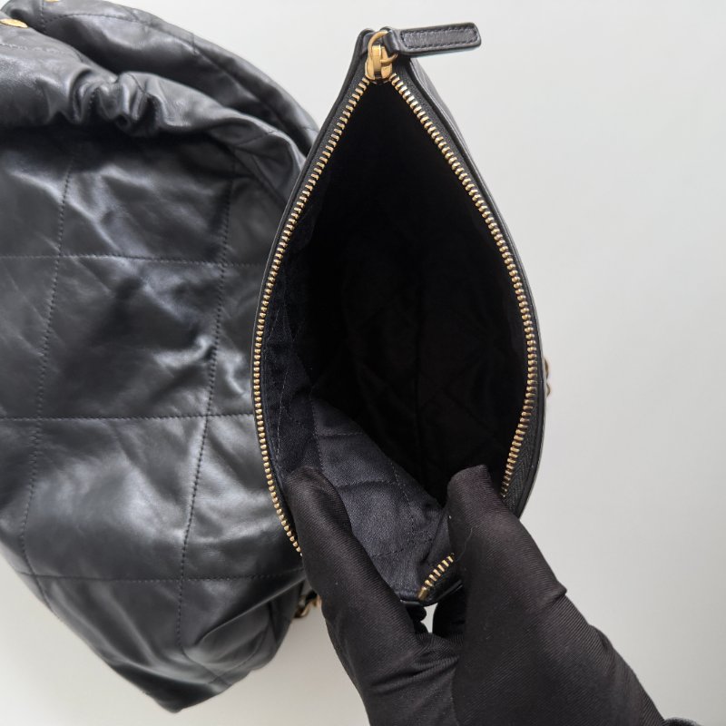99新🆕 Chanel 香奈兒 22 Bag 小號 黑色金釦-13
