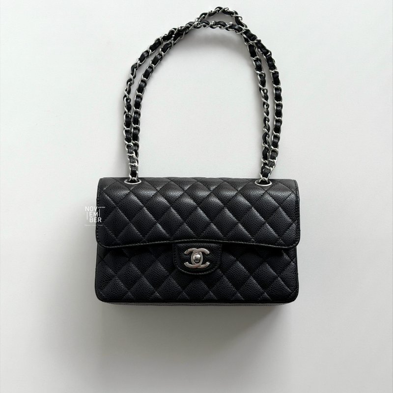 99新🆕 Chanel 香奈兒 CF 23 黑色銀釦-1