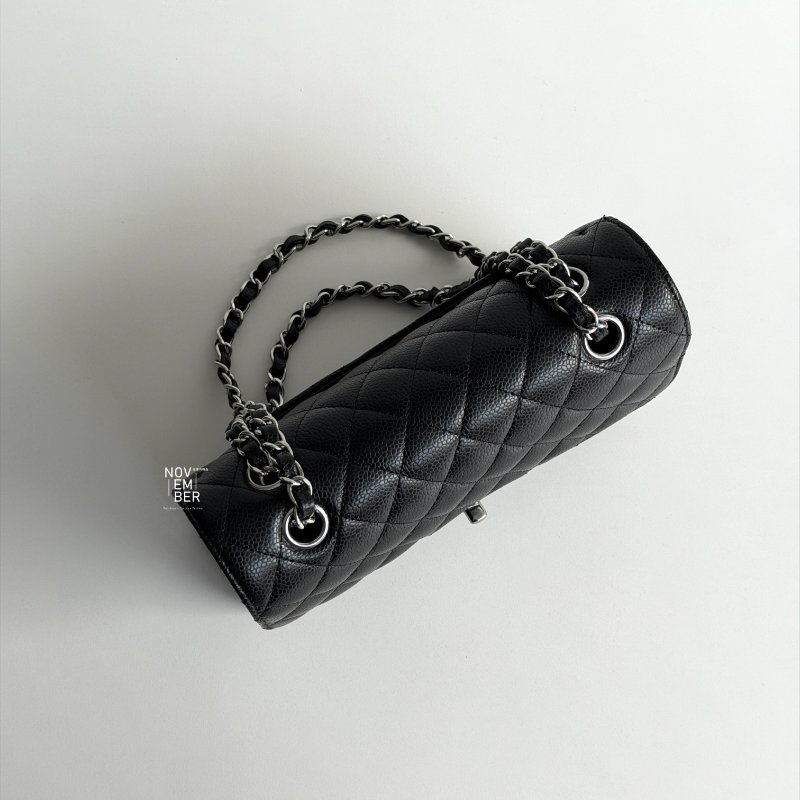 99新🆕 Chanel 香奈兒 CF 23 黑色銀釦-4