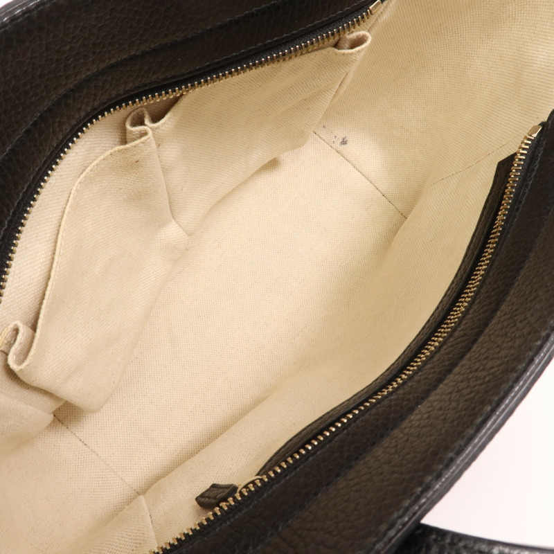 GUCCI 牛皮皮革2 Way Shoulder金扣手挽肩背兩用袋-9