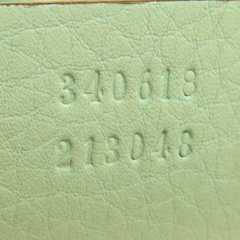 GUCCI 牛皮皮革Hand Bag銀扣手挽袋-11