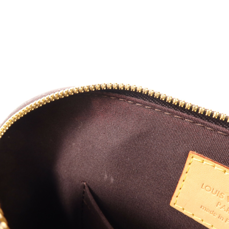 LOUIS VUITTON Monogram Vernis Alma BB金扣手挽肩背兩用袋-15