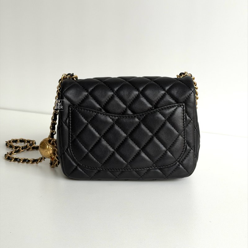 98新✨ 經典款 Chanel 香奈兒 金球方胖子-6