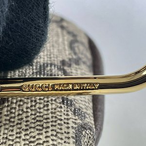 *奢華大道國際精品＊【G1809】GUCCI 咖啡色PVC綠紅綠 Ophidia 鑰匙/零錢包 671722-8