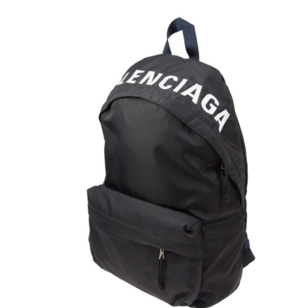 BALENCIAGA BALENCIAGA巴黎世家 WHEEL BACKPACK尼龍後背包  全新現貨-1