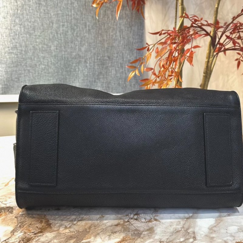 YSL SAC DE JOUR黑色牛皮手提肩背斜背包 40*30*13.5 98新配件塵袋鎖鑰匙-3