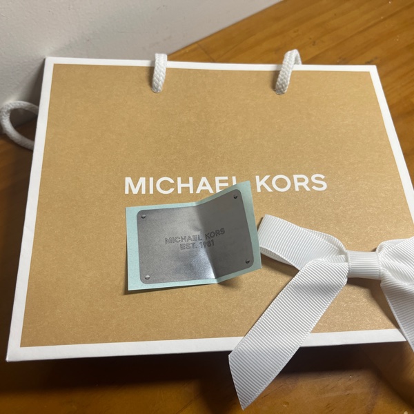 MICHAEL KROS 桃粉色零錢包👛-8