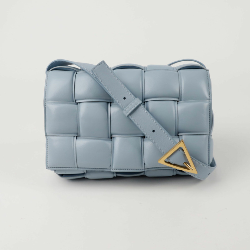 BOTTEGA VENETA 帶襯墊的磁帶單肩斜挎包 591970-0