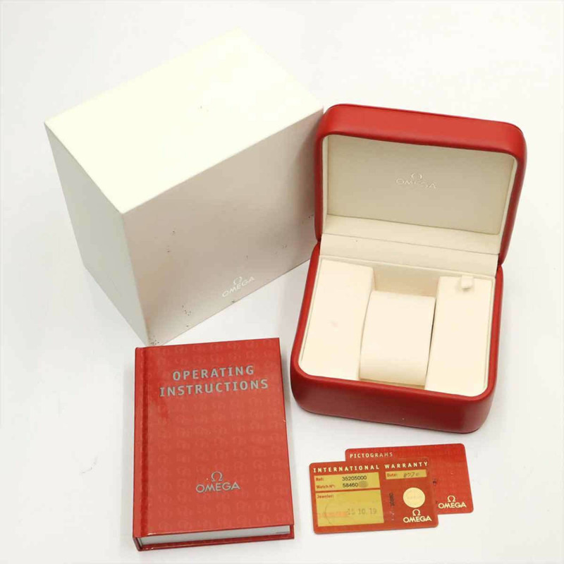 歐米茄超霸系列 Mark 40 Cosmos 三曆腕錶 3520 50 男士腕錶 黑色 自動上鍊-1