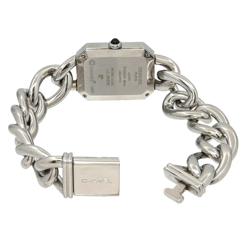 香奈兒 Premiere 女士白色貝殼石英腕錶,L 碼,H1064-3